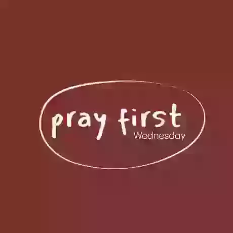 Praying together.